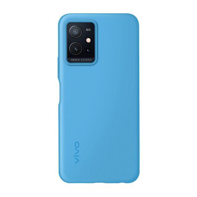 image Coque et étui téléphone mobile Vivo Vivo Y55 Coque silicone Bleu clair