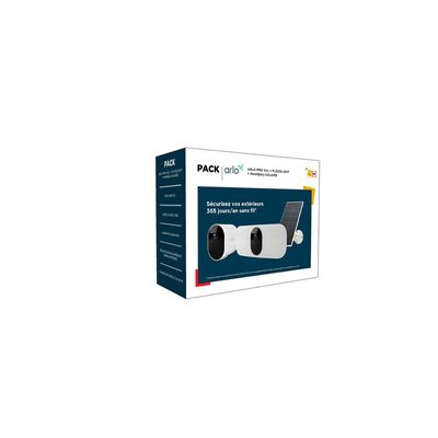 image Accessoires maison connectée Arlo Pack Pro 4 XL + Floodlight & Panneau Solaire