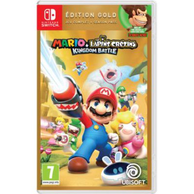 image Mario + The Lapins Crétins Kingdom Battle - Edition Gold pour Nintendo Switch