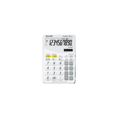 image Sharp EL M332B Calculatrice blanche