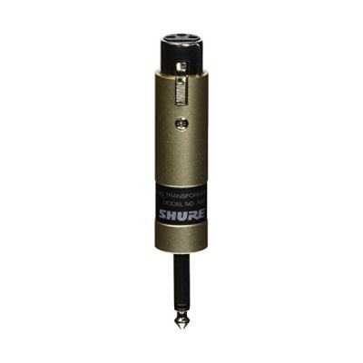 image Shure Transformateur A85F ; Bas Z, XLR Femelle vers Z Haut 6,35 mm