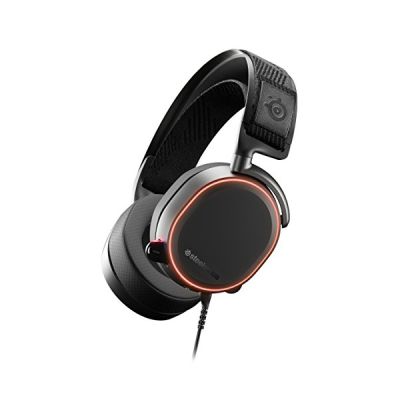 image Steelseries Arctis Pro Binaural Bandeau Noir - Casques audio (PC/Jeux, Binaural, Bandeau, Noir, Multicolore, Aluminium, Acier inoxydable)