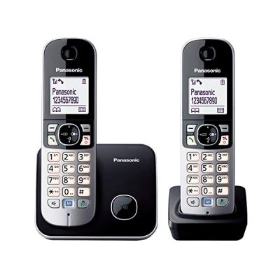 image Téléphone DECT Duo KXTG6812GB Panasonic