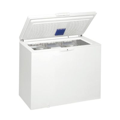 image Whirlpool WHE3133FM Autonome Coffre 311L A+ Blanc - Congélateurs (Coffre, 311 L, 20 kg-24h, SN-T, A+, Blanc)