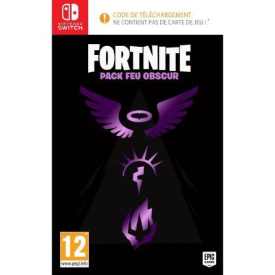 image FORTNITE : Pack Feu Obscur Jeu Switch