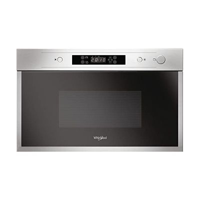 image WHIRLPOOL AMW 440/IX MICROONDAS INTEGRADO SOLO MICROONDAS 22 L 750 W NEGRO, PLATA