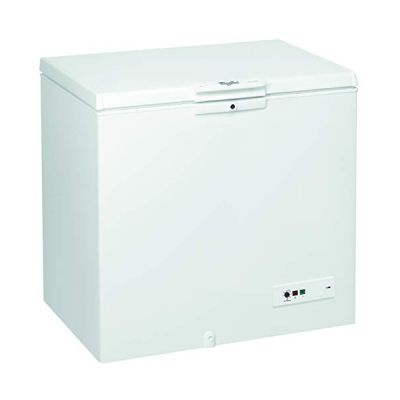image Whirlpool WHM31112 2 Congélateur - Capacité utile : 312 litres - Fonction congélation rapide - Éclairage intérieur - Équilibre de la porte, Blanc