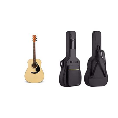 image Yamaha F310 Guitare Acoustique Folk Nature – Guitare folk adultes 4/4 – Guitare d'étude Dreadnough