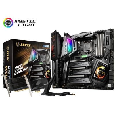 image MSI MEG Z390 GODLIKE Carte mère Intel Z390 Socket LGA1151 Noir