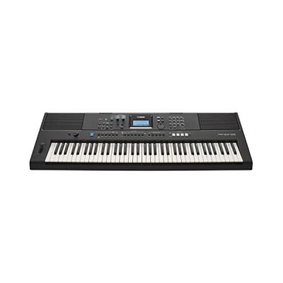 Yamaha PSR-EW425 Clavier arrangeur portable avec 76 notes dynamiques, 820 sonorités et écran LCD avec panneau de commande - Noir image Yamaha PSR-EW425 Clavier arrangeur portable avec 76 notes dynamiques, 820 sonorités et écran LCD avec panneau de commande - Noir