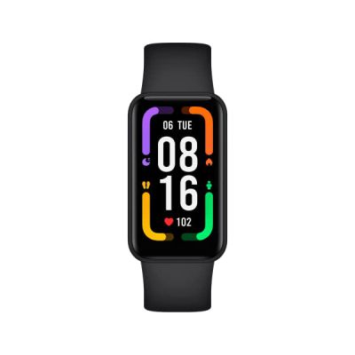 image Xiaomi MODWN Redmi Smart Band Pro Noir & Mi Smart Band 6 Noir Tracker d'activité Sport, Suivi santé, 30 Modes d’Exercices, 14 Jours d'autonomie, Version française