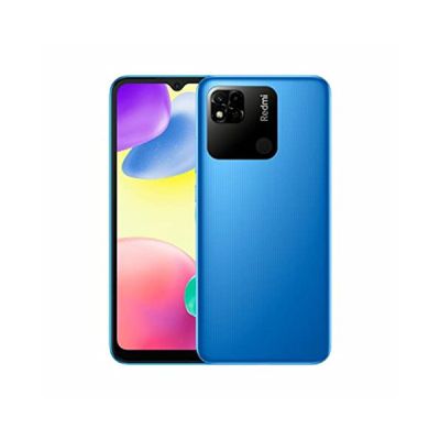 Xiaomi Redmi 10A Smartphone, écran Dot Drop de 6,53", batterie 5000 mAh, appareil photo 13 MP, 4+128 Go, bleu ciel