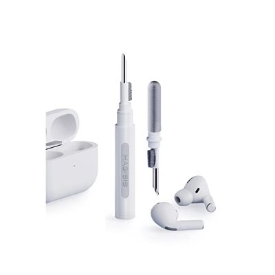 image Hagibis kit de Nettoyage airpods, Stylo Nettoyage airpods, airpods Cleaner, airpods Cleaning kit, Multifonction, compatibles avec Airpods 1/2 Airpods Pro Airpods 3