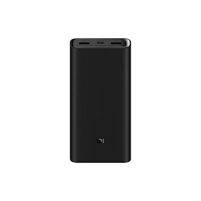 image Xiaomi Mi Power Bank 3 20000 mAh 50W Noir Chargeur Rapide Externe Portable - Version Française