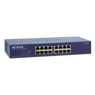 image NETGEAR (XS716E) Smart Switch Ethernet manageable Plus 16 Ports 10 Gigabit - avec 1 port SFP+ 10 Gigabit, bureau/en rack et protection à vie ProSAFE