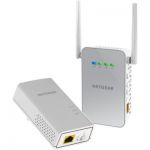 image produit NETGEAR PLW1000-100PES Pack de 2 CPL 1000 Mbps dernière génération - 1 CPL Filaire + 1 CPL Wifi, compatible avec toutes les Boxs