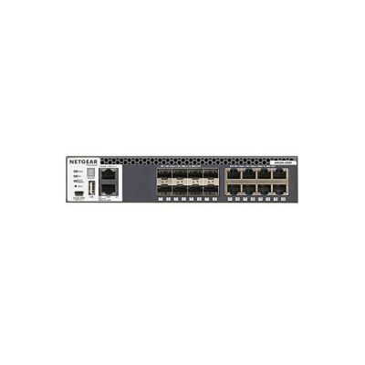 image NETGEAR XSM4316S-100NES Switch Manageable Stackable avec 16x10G incluant 8x10GBASE-T et 8xSFP+ l ProSAFE M4300-8X8F- Garantie à vie