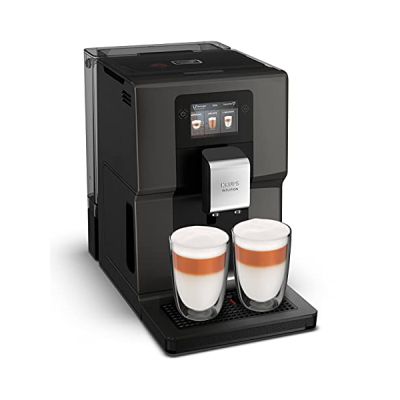 image Krups Machine à café automatique EA872B Intuition Preference avec écran tactile couleur de 3,5" (3,5") et indicateurs lumineux colorés intuitifs - 11 boissons personnalisables