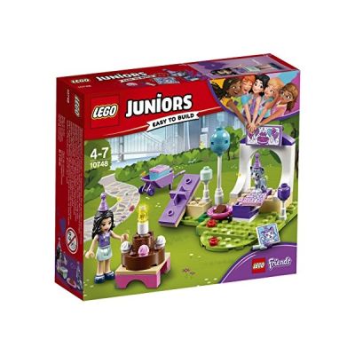 Lego Sa (FR) 10748 Juniors Friends - Jeu de construction - La fête des animaux d'Emma