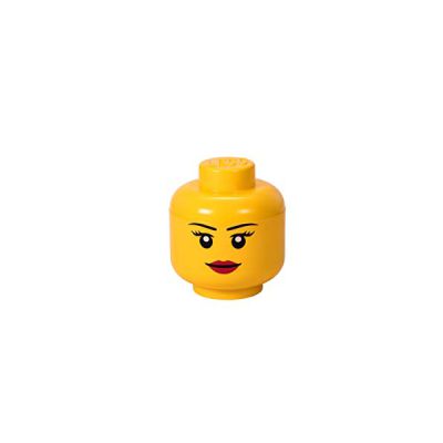 Room Copenhagen 40311725 Boîte de rangement empilable, Plastique, Jaune, 2 L - Taille: S