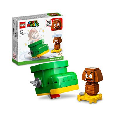 image LEGO 71404 Super Mario Ensemble d’Extension La Chaussure du Goomba, Jouet Construction, Figurine, à Combiner avec Pack de Démarrage Mario, Luigi ou Peach