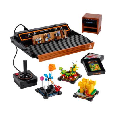 image LEGO Icons 10306 Atari 2600, Maquette a Construire, Console de Jouets Vidéo, pour Adultes