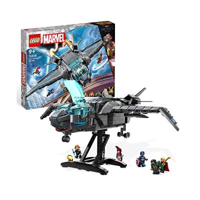 LEGO 76262 Marvel Le Bouclier de Captain America, Kit de Maquette Avengers  pour Adultes avec Minifigurine, Plaque de Nom et Marteau de Thor, Idée  Cadeau Infinity Saga pour Hommes, Femmes, Lui ou