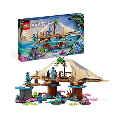 image LEGO 75578 Avatar La Maison du Récif de Metkayina, Jouet avec Village, Canoë, Pandora, Minifigurines Neytiri et Tonowari, Film Avatar : La Voie de l'eau