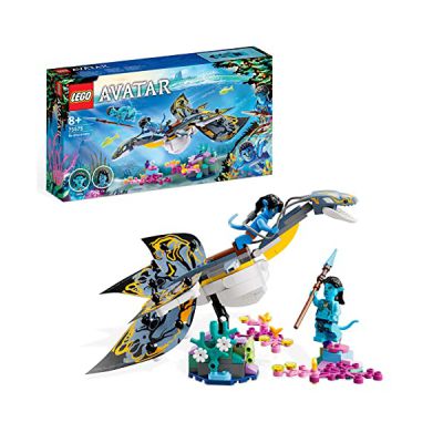 LEGO Avatar 75575 La Découverte de l’Ilu, Jouet de Construction, La Voie de l'eau, Figurine de Créature sous-Marine, à Collectionner, pour Les Fans de Cinéma
