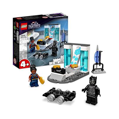 LEGO 76212 Marvel Le Labo de Shuri, Figurines Avengers Black Panther : Wakanda Forever, Jouet Super-Héros, Garçons et Filles 4 Ans et Plus, Cadeau
