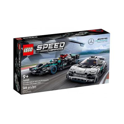 Lego Speed Champions - 76909 Mercedes-AMG F1 W12 E Performance & Mercedes-AMG Project One