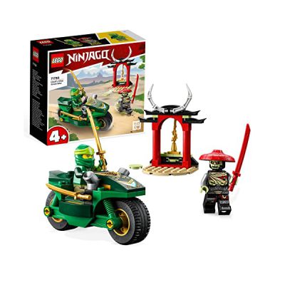 LEGO Ninjago 71788 La Moto Ninja de Lloyd, Jouet pour Enfants Dès 4 Ans, Jeu Éducatif, 2 Minifigurines, Facile à Construire pour Débutants, Idée Cadeau