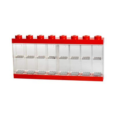 PRESENTOIR LEGO DE 16 FIGURINES ROUGE