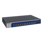 image produit NETGEAR (XS512EM) Smart Switch Ethernet manageable Plus 12 Ports RJ45 10 Gigabit Multi-Gigabit - avec 2 Ports SFP+ 10 Gigabit, bureau/en rack et protection à vie ProSAFE - livrable en France