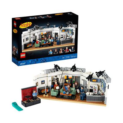 image LEGO 21328 Ideas Seinfeld, Maquette de Construction Créative, avec Appartement, et Minifigurine Jerry À Collectionner, Idée De Cadeau, pour Adultes