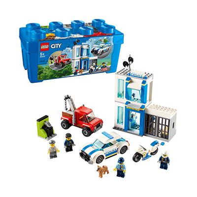 image LEGO 60270 La boîte de briques - Thème Police (Petit commissariat)