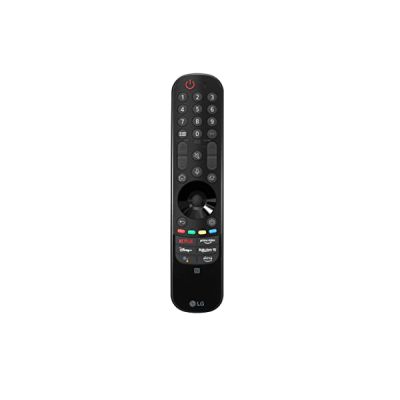 image LG MR22GN Télécommande Magic Remote pour modèles de TV LG 2021/2022, Microphone intégré Compatible avec Alexa et Google Noir