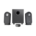 image produit Logitech Z407 Enceintes Bluetooth pour Ordinateur avec Caisson de Basses et contrôle sans Fil, Son immersif, Audio de qualité supérieure avec entrées Multiples, Haut-parleurs USB – Noir - livrable en France
