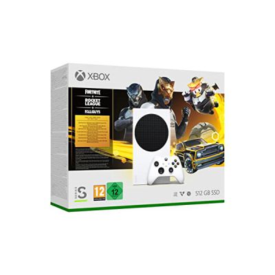 image Xbox Series S 512GB | Pack Chasseur doré : Fortnite, Rocket League & Fall Guys (contenus digitaux) - Contenu gratuit