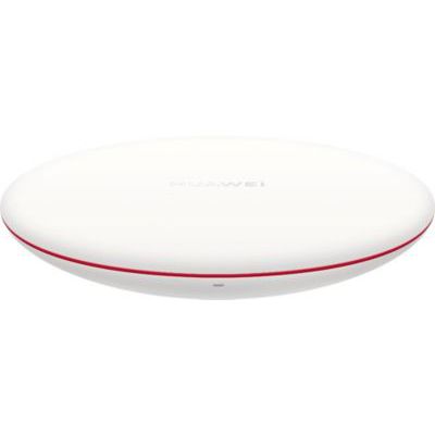 image HUAWEI Chargeur Rapide , Sans Fil Compatible avec Smartphone Certifié Qi Chargeur Blanc