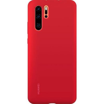 image HUAWEI Coque Rigide Finition Soft Touch pour P30 Pro Rouge