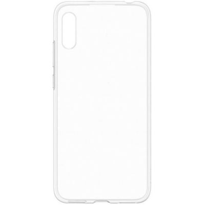 Huawei Coque Originale pour Huawei Y6 2019, Couleur Transparente en polyuréthane thermoplastique