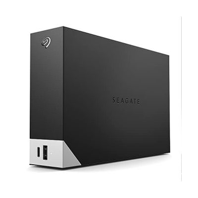 image Seagate One Touch Hub, 12 To, Disque dur externe, USB 3.0, pour PC, ordinateur portable et Mac, plan de photographie Adobe Creative Cloud 4 mois, 3 ans Rescue Serices (STLC12000400)