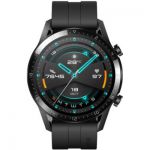 image produit HUAWEI Watch GT 2(46mm) Montre Connectée, Autonomie de 2 Semaine, GPS Intégré, 15 Modes de Sport, Suivi du Rythme Cardiaque en Temps Réel, Appels Bluetooth, Sport Noir