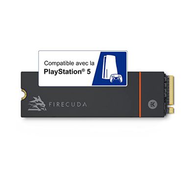 image Seagate FireCuda 530, 500 GB, Internal Solid State Drive - M,2 PCIe Gen4 4 NVMe 1,4, transfer speeds up to 7,000 MB/s, 3D TLC NAND, 640 TBW, Heatsink, 3 year Rescue Services (ZP500GM3A023)