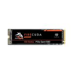 image produit Seagate FireCuda 530, 1 To, SSD interne, M.2 PCIe 4e génération ×4 NVMe 1.4, 7 300 Mo/s, NAND TLC 3D, 1 275 TBW, 1,8 million d'heures MTBF, pour PC, 3 ans Rescue Services (ZP1000GM3A013)