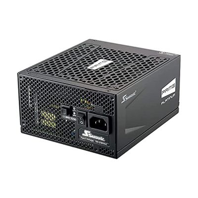 image Seasonic Prime Ultra Platinum 1300W (80+Platinum, ATX 12V) Power Supply for Computer/Gaming PC's, 6X PCIe, Cable Management