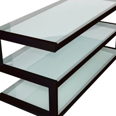 image Meubles TV NorStone Esse Noir (verres dépolis)