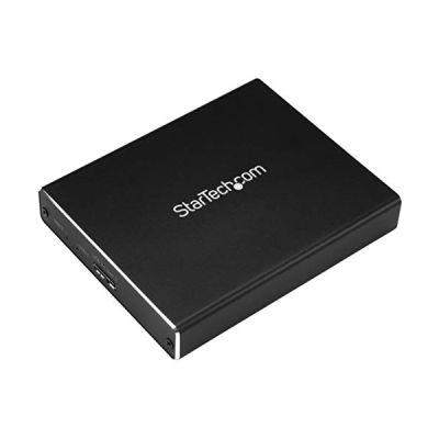 image StarTech.com Boîtier USB 3.1 (10 Gb/s) dual slot pour SSD M.2 SATA avec RAID (SM22BU31C3R)