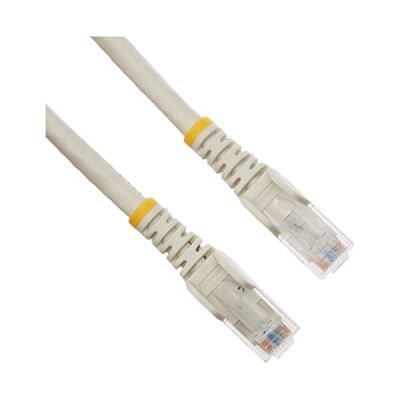 image StarTech.com Câble réseau Cat6 Gigabit UTP sans crochet de 1m - Cordon Ethernet RJ45 anti-accroc - M/M - Blanc (N6PATC1MWH)